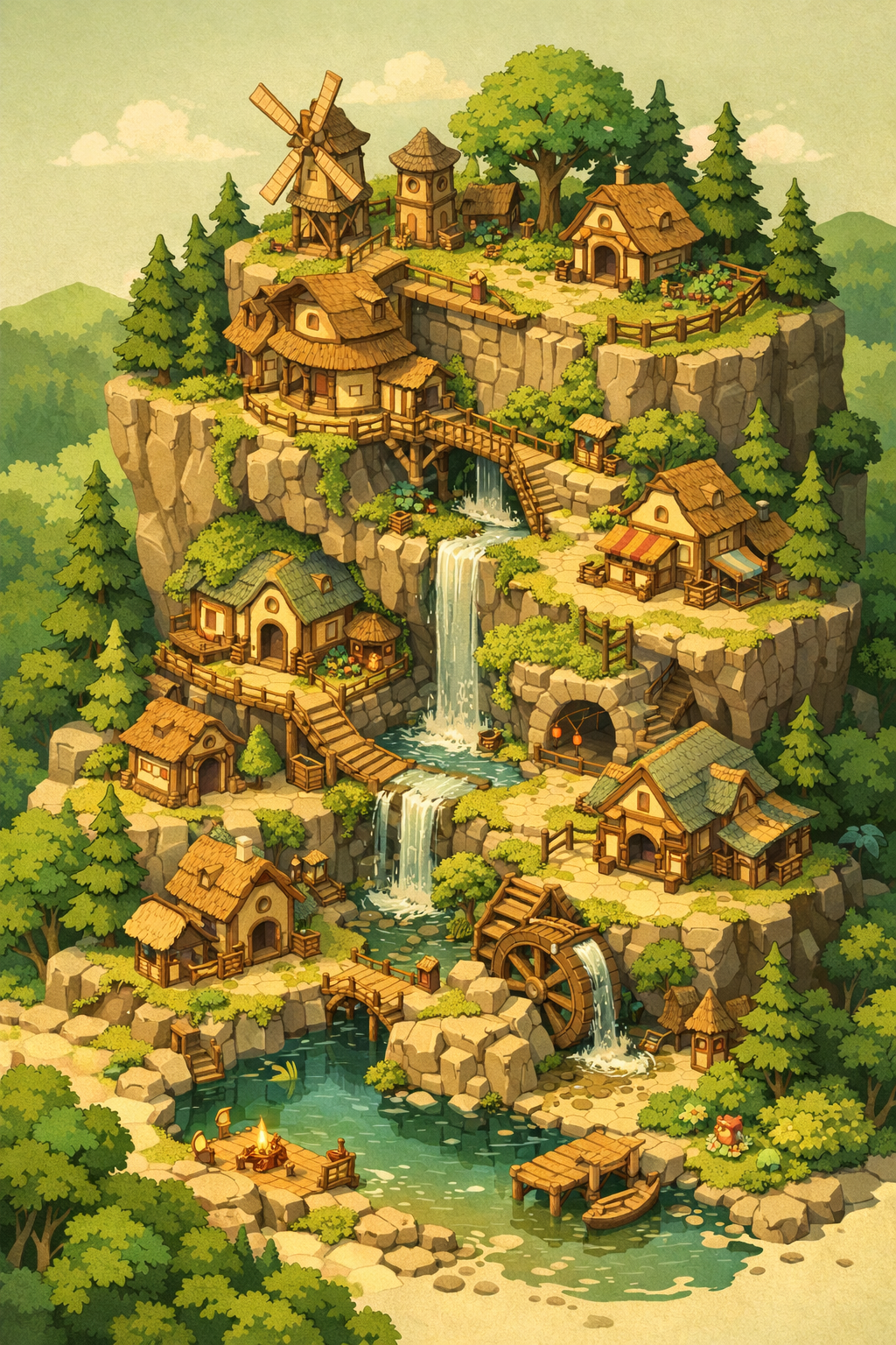 Premium AI Generated Wall Art Print