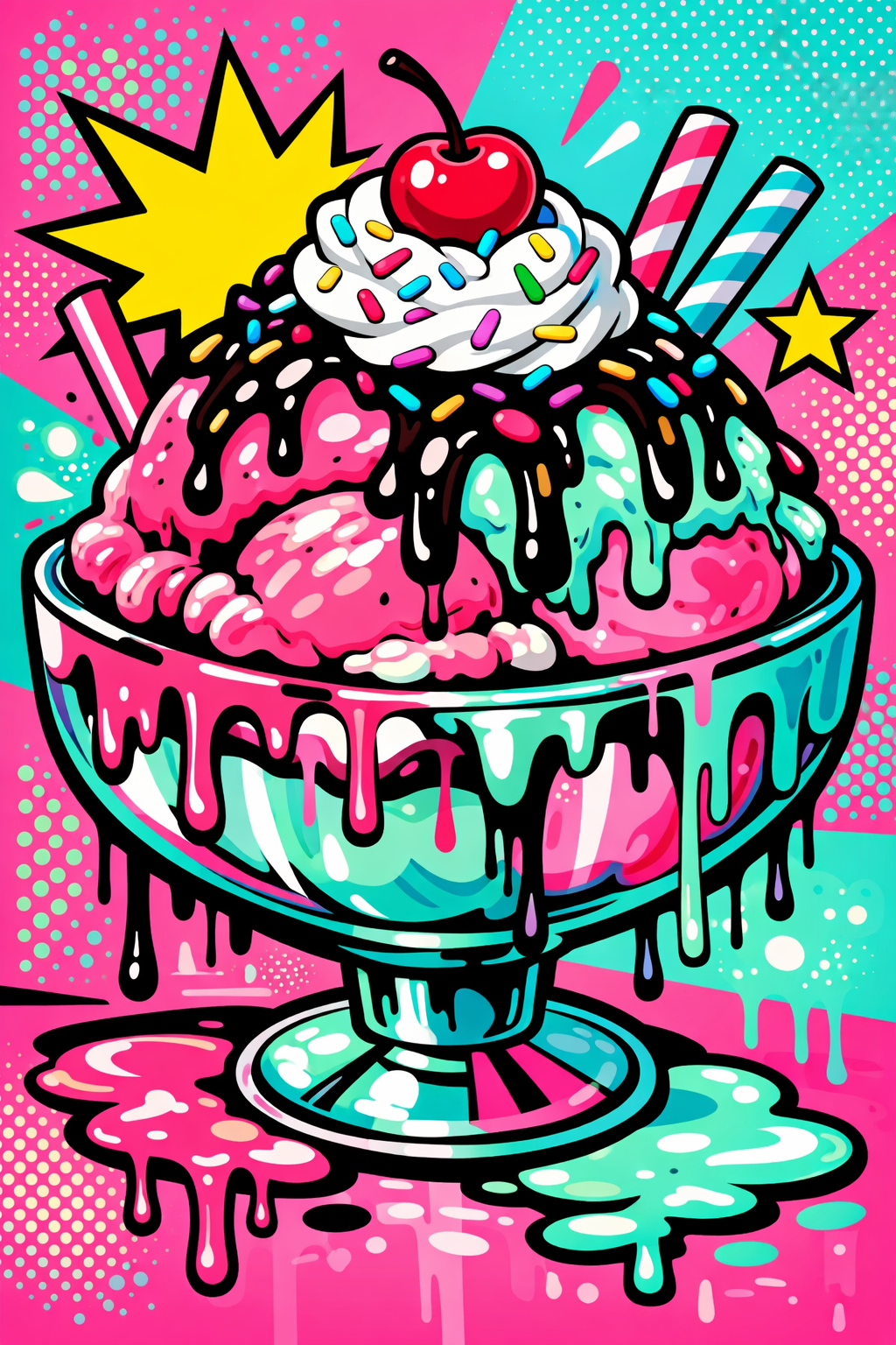Premium AI Generated Wall Art Print