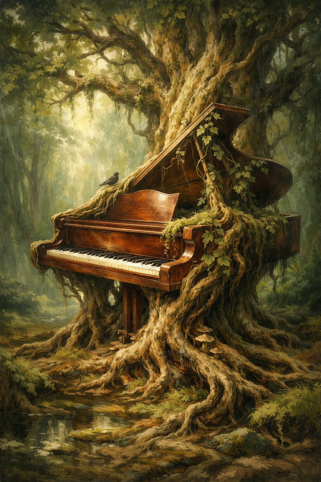 Premium AI Generated Wall Art Print