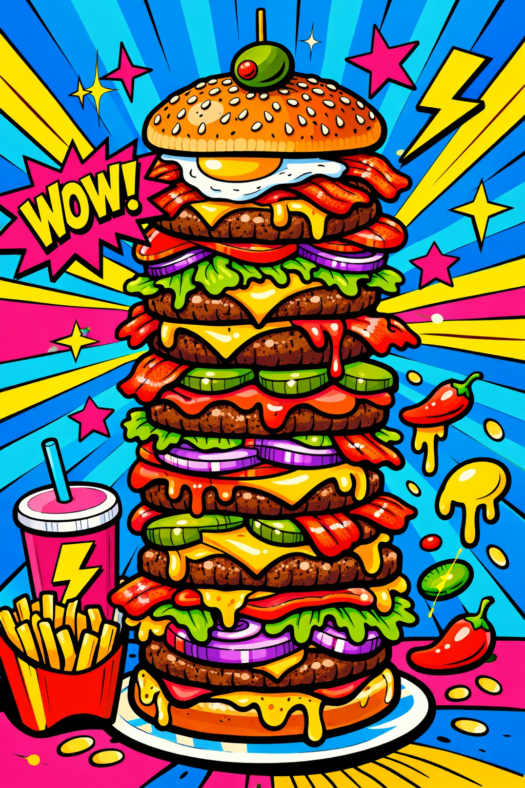 Premium AI Generated Wall Art Print